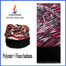 LINGSHANG tube de cou bandana multifonctionnel bandana polaire polaire multifonctionnel bandana